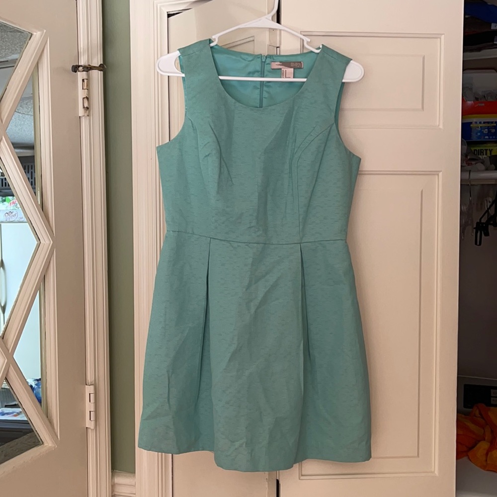 Teal, short, formal dress. Worn once.